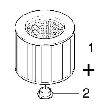 تصویر  فيلتر جاروبرقي كرشر مدل Cartridge Filter (karcher)